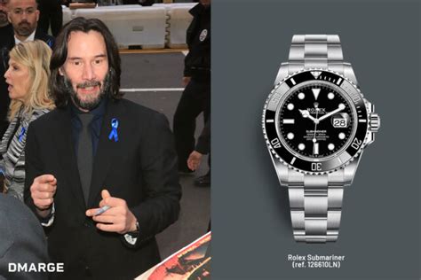 keenu reeves rolex
